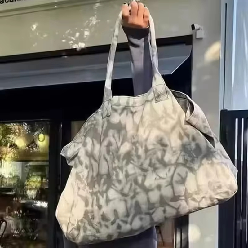 Women'S Xl Bags - 요가 피트니스 캔버스 가방, 싱글 숄더