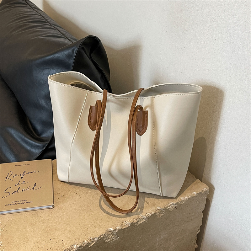 Women Bags On Sale - 지퍼 토트백 솔리드 여성 가방, PU