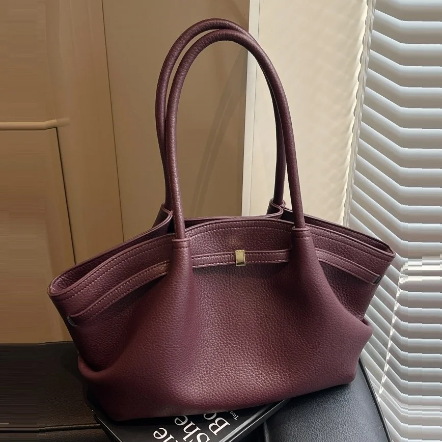 Women Bags On Sale - 버건디 여성 핸드백 럭셔리 디자이너 윙스