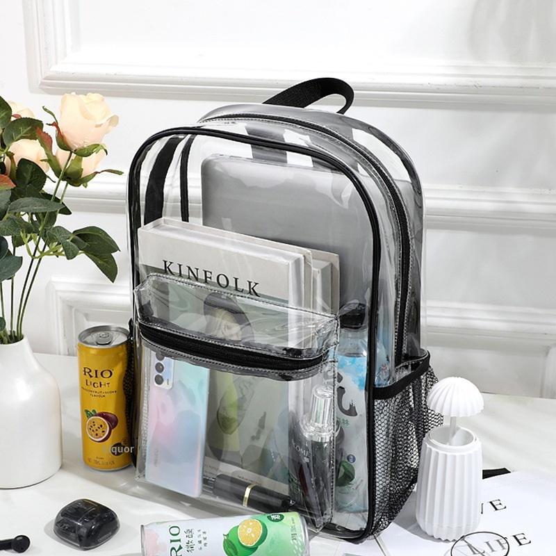 Women'S Bags Travel - 투명 PVC 야외 스포츠 피트니스 배낭
