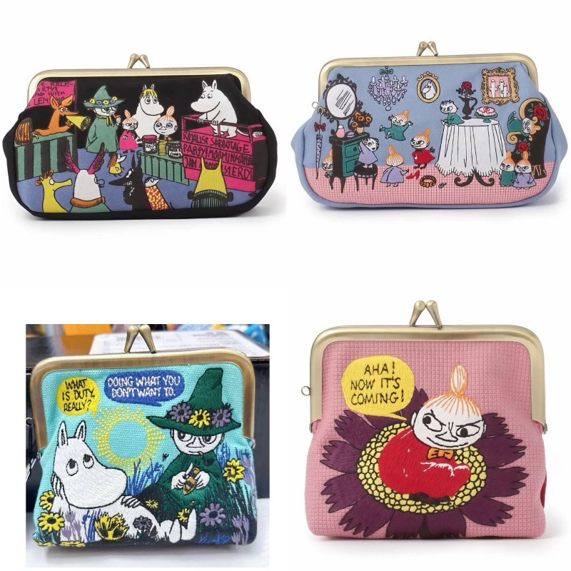 Women Bags Mini - 귀여운 애니메이션 무민 시리즈 미니 동전
