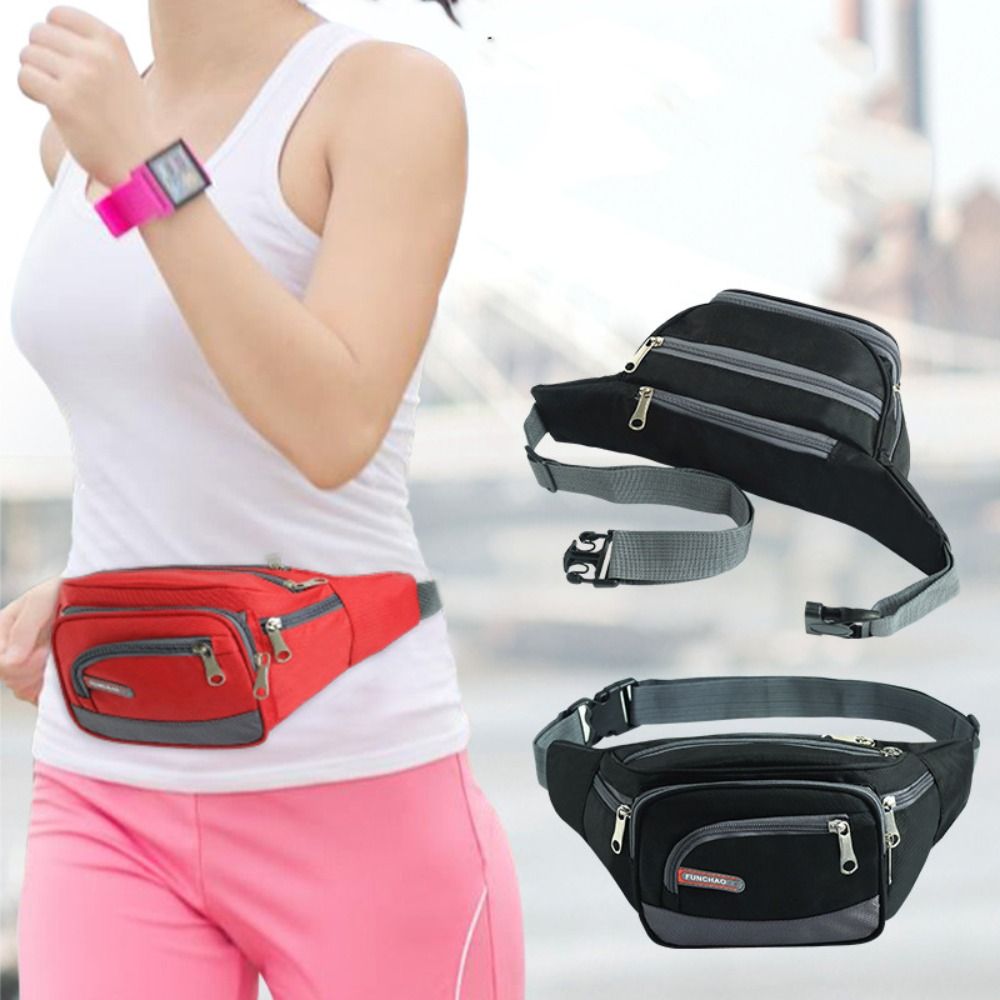 Women'S Bum Bags - 여성용 캐주얼 다층 허리 팩, 대용량