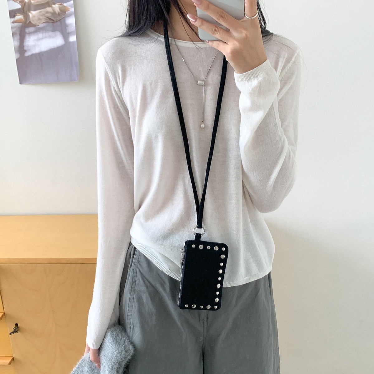 새로운 스터드 숄더백 미니 카드지갑 레오파드 동전 지갑 - Women Bags Mini 리뷰 및 가격