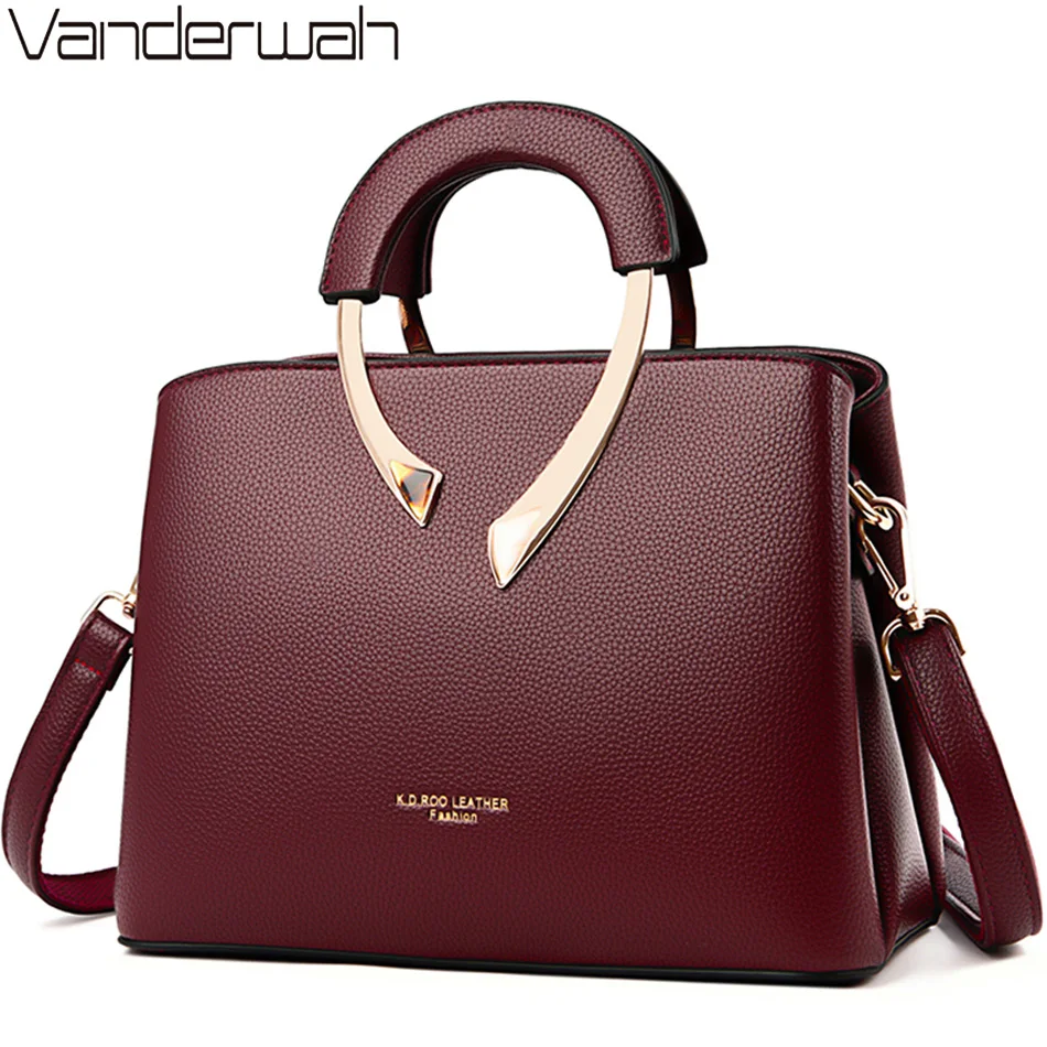 정품 VANDERWAH 고품질 Pu 가죽 캐주얼 토트  - Women Bags On Sale 리뷰 및 가격