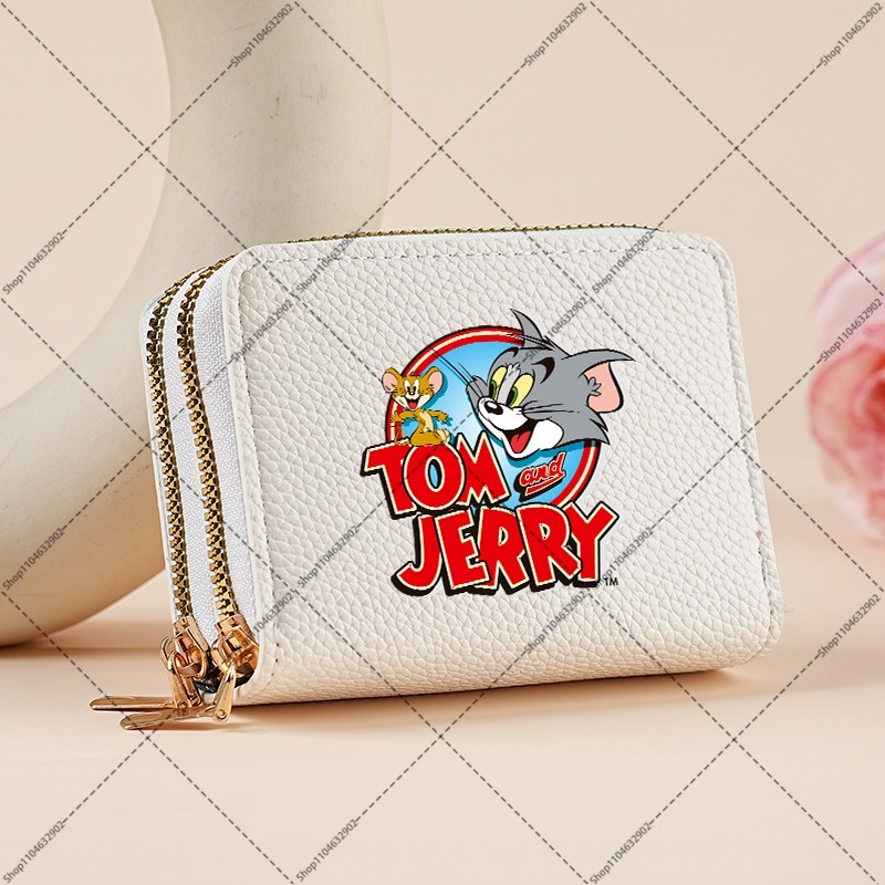 톰과 제리 귀여운 카드 홀더 지갑 만화 애니메이션 무늬 - Women'S Xl Bags 리뷰 및 가격