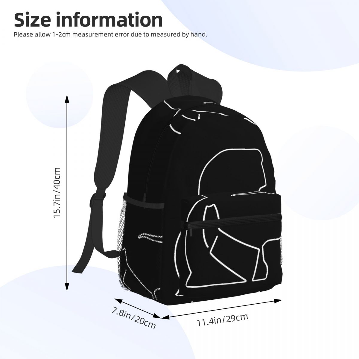 칼 후 백팩, 대용량 데이팩, 어린이용 책가방, 남녀  - Women'S Karl Bags 리뷰 및 가격