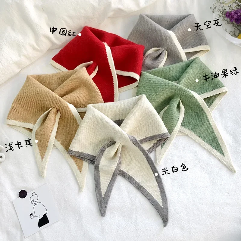 여성 스카프 패션 헤어 스카프 니트 넥커치프 여성 헤어 - Women Bags Wholesale 리뷰 및 가격