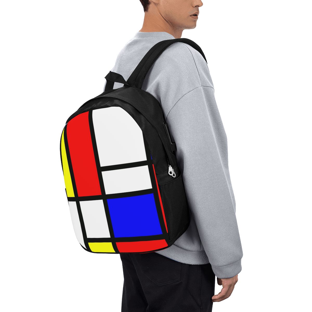Piet Mondrian Composition 배낭 여 - Women Bags For College 리뷰 및 가격