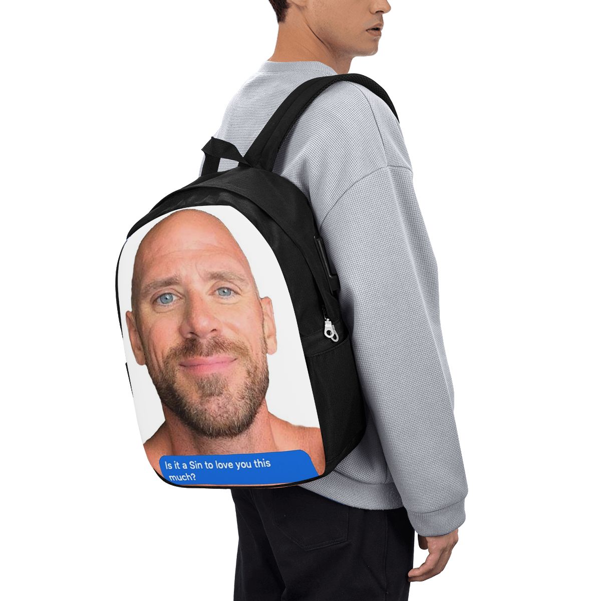 Johnny Sins Flirty Text Bubble - Women'S Bags Travel 리뷰 및 가격