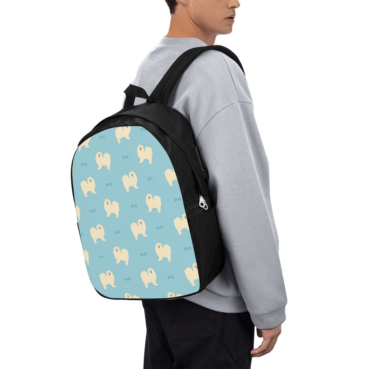 Samoyed Dog 배낭 여행 노트북 가방 컴퓨터 대 - Women Bags For College 리뷰 및 가격