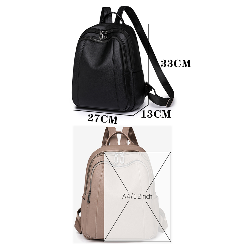 고품질 가죽 배낭 여성 대용량 배낭 지갑 여성 빈티지  - Women'S Bags Everyday 리뷰 및 가격