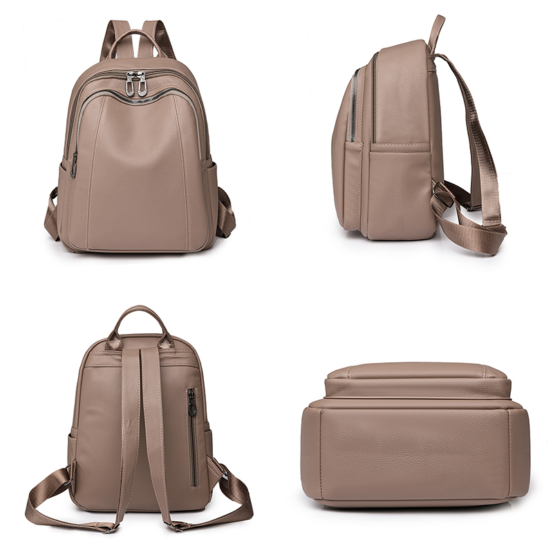 고품질 가죽 배낭 여성 대용량 배낭 지갑 여성 빈티지  - Women'S Bags Everyday 리뷰 및 가격