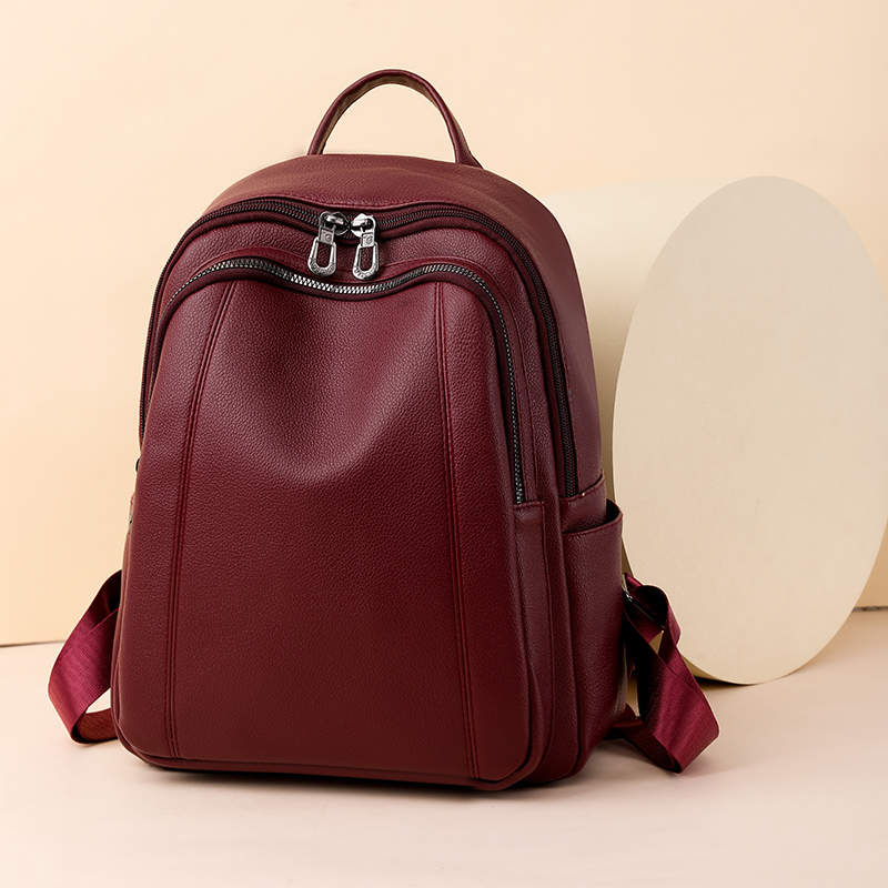 고품질 가죽 배낭 여성 대용량 배낭 지갑 여성 빈티지  - Women'S Bags Everyday 리뷰 및 가격