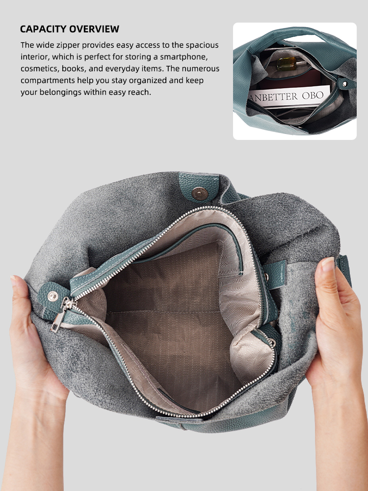 젠시 소프트 천연 가죽 여성용 빅 토트백 핸드백 대용량 - Women Bags On Sale 리뷰 및 가격