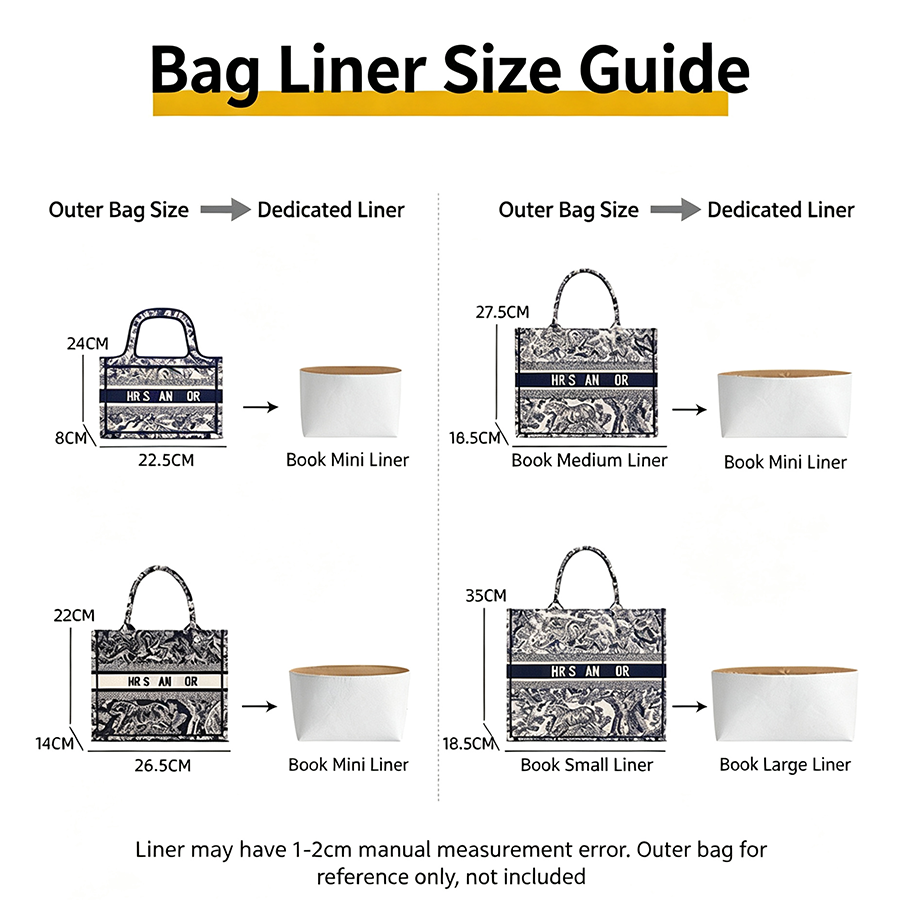 D북 토트백용 가방 정리 인서트, 패션 선물 가방 보관 - Women Bags Accessories 리뷰 및 가격