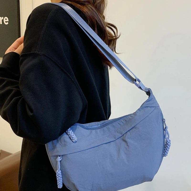 버건디 나일론 크레센트 크로스바디 백 조절 가능한 스트 - Women'S Bags Travel 리뷰 및 가격
