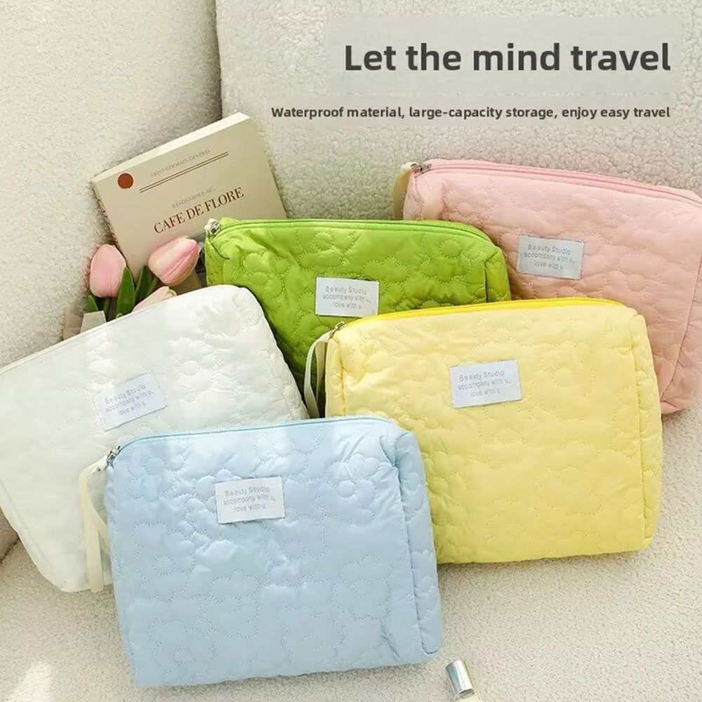 새로운 꽃 패턴 여성 메이크업 가방 세면 용품 화장품  - Women Bags New 리뷰 및 가격
