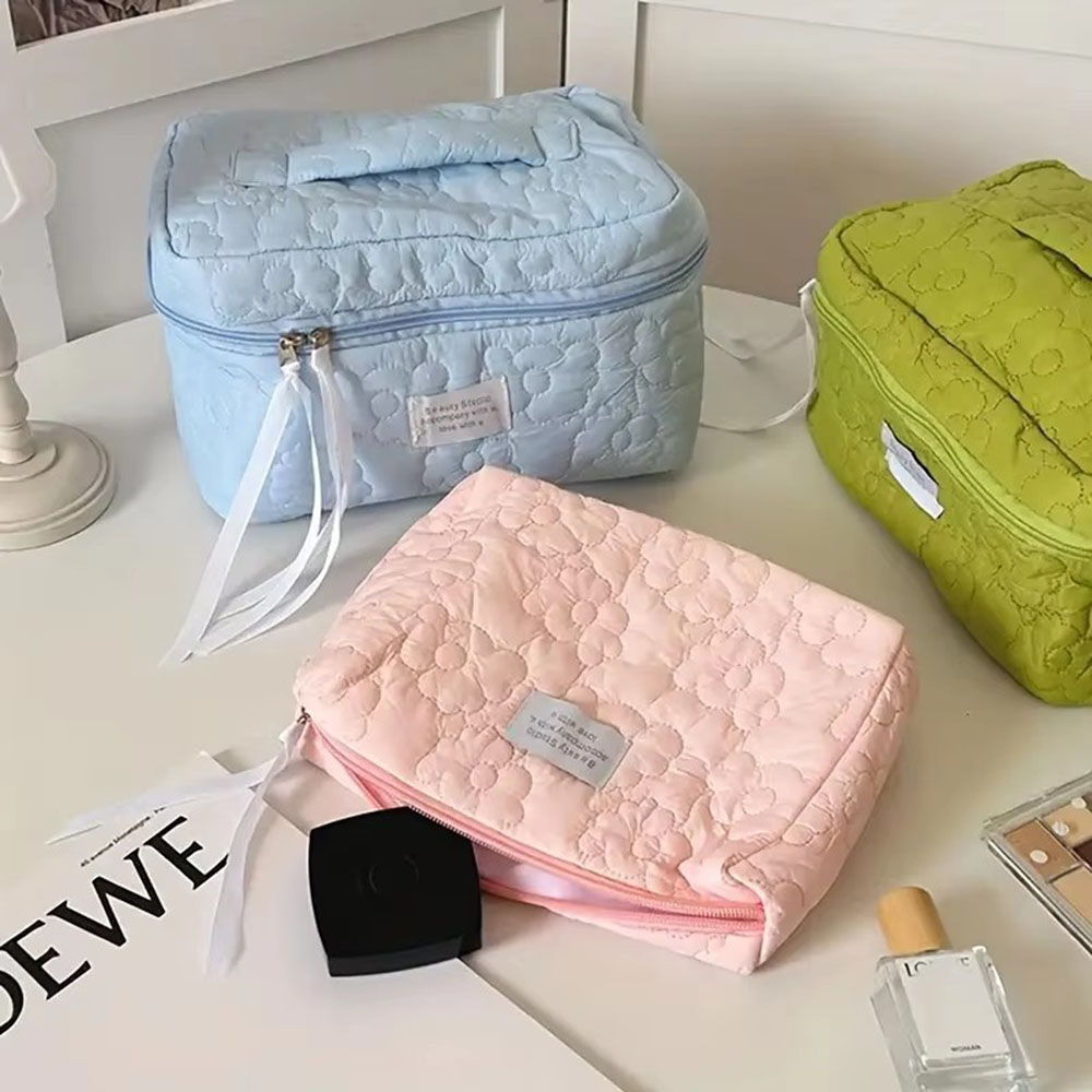 새로운 꽃 패턴 여성 메이크업 가방 세면 용품 화장품  - Women Bags New 리뷰 및 가격