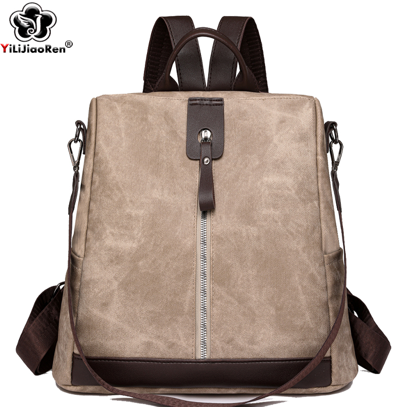 패션 도난 방지 배낭 여성 고품질 가죽 데이 팟 여성  - Women'S Bags Everyday 리뷰 및 가격