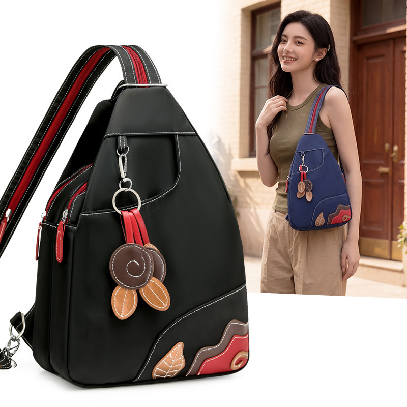 여성용 백팩 아웃도어 캐주얼 방수 솔리드 나일론 숄더백 - Women Bags Crossbody 리뷰 및 가격