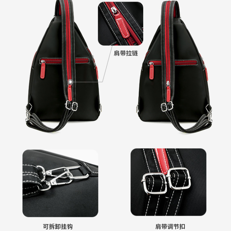 여성용 백팩 아웃도어 캐주얼 방수 솔리드 나일론 숄더백 - Women Bags Crossbody 리뷰 및 가격