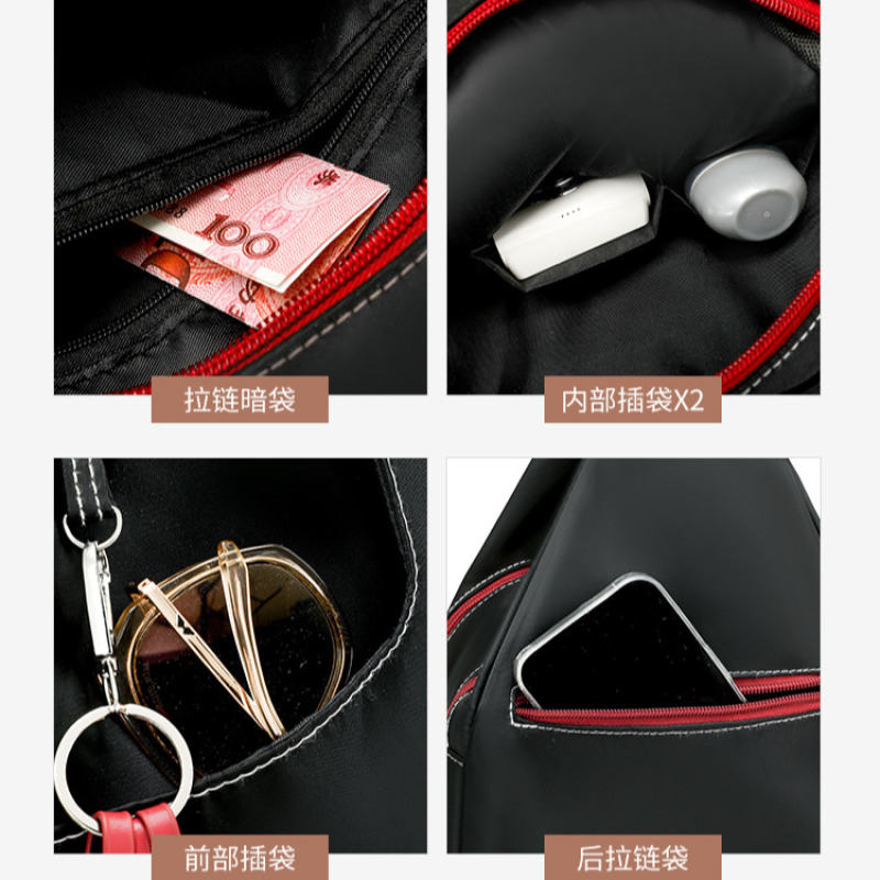 여성용 백팩 아웃도어 캐주얼 방수 솔리드 나일론 숄더백 - Women Bags Crossbody 리뷰 및 가격