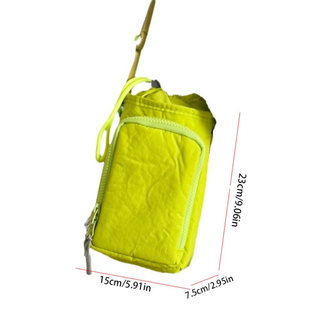 캐주얼 한국 스타일 드로스트링 가방 물병 홀더 지갑 물 - Women'S Bags Cross Body 리뷰 및 가격