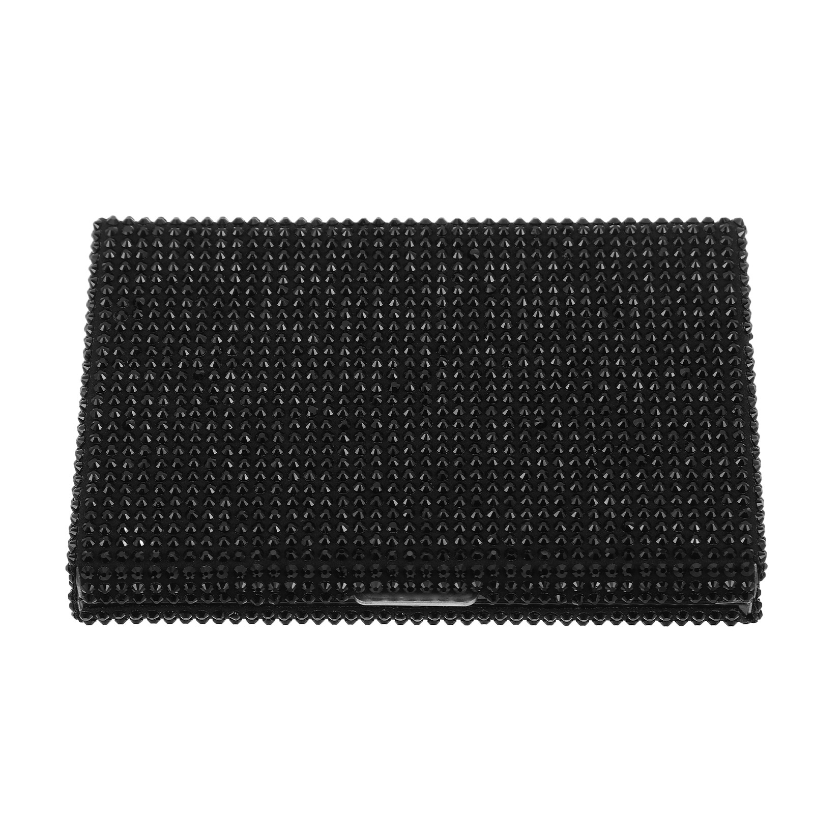 세련된 디자인의 금속 명함 케이스, 라인스톤 장식, 차 - Women Bags Name 리뷰 및 가격