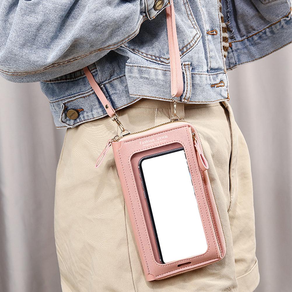 여성 가방 부드러운 가죽 지갑 터치스크린 휴대폰 지갑  - Women Bags Crossbody 리뷰 및 가격