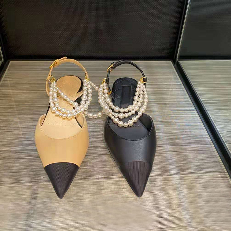 Pearl Chain Bag Head Sandals W - Women Bags New 리뷰 및 가격